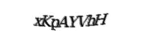 Security check image, please type the characters shown